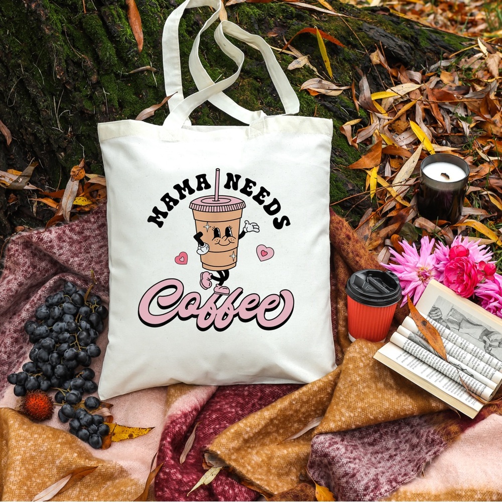 Mama Needs Coffee Tote - Picture 2 of 2
